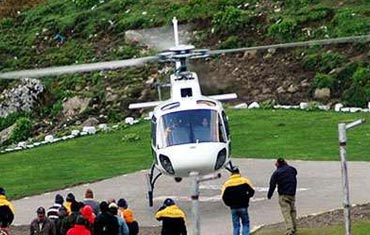 Badrinath Helicopter Yatra